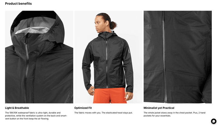 Salomon Bonatti Detail